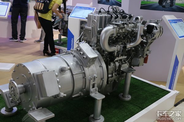 不仅有国六柴油机 玉柴多产品亮相运输展