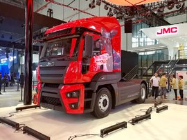 英雄,出征 江铃首款重卡亮相上海车展