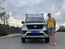 巾帼不让须眉!新手年轻女司机钟爱祥菱V3大微卡