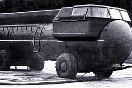 巡航导弹炮管做车身，搭载涡轮轴飞机发动机！这款苏联卡车真威猛