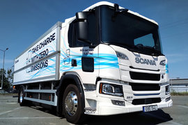 斯堪尼亚玩反向虚标?25P电动卡车城市表现亮眼 竟比标称跑得远