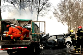 印度一货车发生触电事故致10死16伤 司机已逃逸
