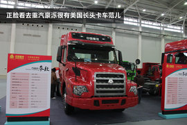 重汽威泺长头牵引图秀