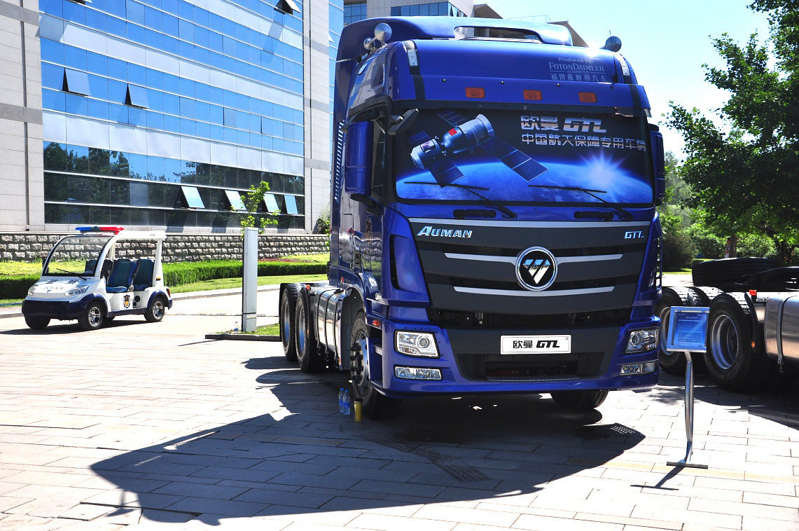 建战略联盟福田戴姆勒助力中国航天梦图片列表