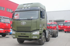 军绿色解放J6自卸