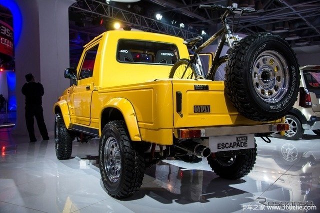 【图】2014印度新德里车展 铃木改装敞篷皮卡 文章图片_卡车之家,中国