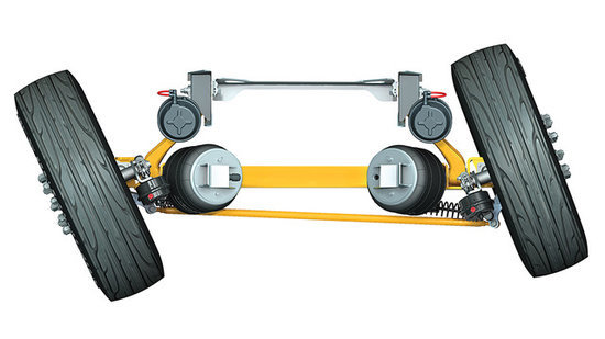 辅助转向可提升 saf-holland推新型车桥