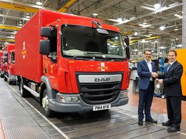 利兰第5000台DAF卡车