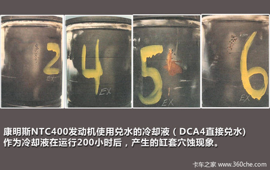冷却液知识讲堂(2) 气缸套致命气蚀穴蚀