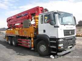 C7H首台泵车进驻甘肃