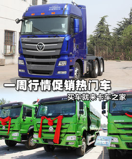 一周行情促销热门车