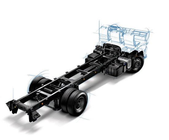 eurocargo房车的底盘非常健壮,运用特殊的高强度钢材并且在所有条件下