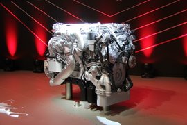 IAA2014MAN双增压引擎