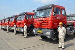 签订大单 北奔33辆牵引车交付上海交运