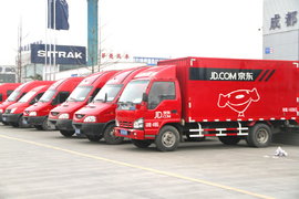 京东双十一配送车探秘