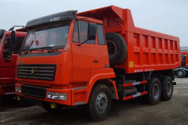 斯太尔6x4自卸降12万