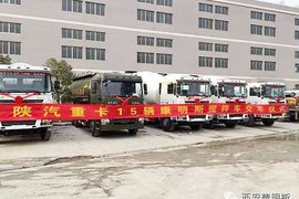 陕汽F3000搅拌车交车