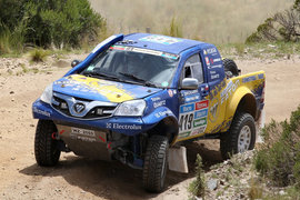 福田亮剑达喀尔拉力赛