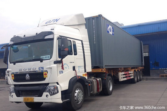 卡友说车12 重汽T5G集装箱牵引车实测
