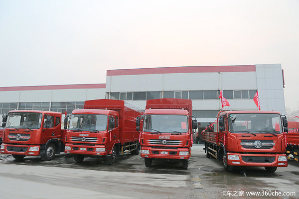 主推N280與D9 東風(fēng)輕卡新品走進(jìn)石家莊