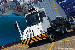 陕汽偏置码头车中标韩