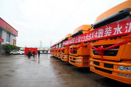 重汽散水车交藏区用户