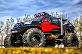 上海车展福田展大虎鲨