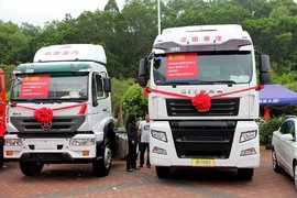 重汽国五产品深圳展出