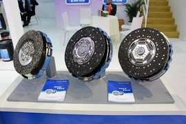 上海车展上的零部件馆