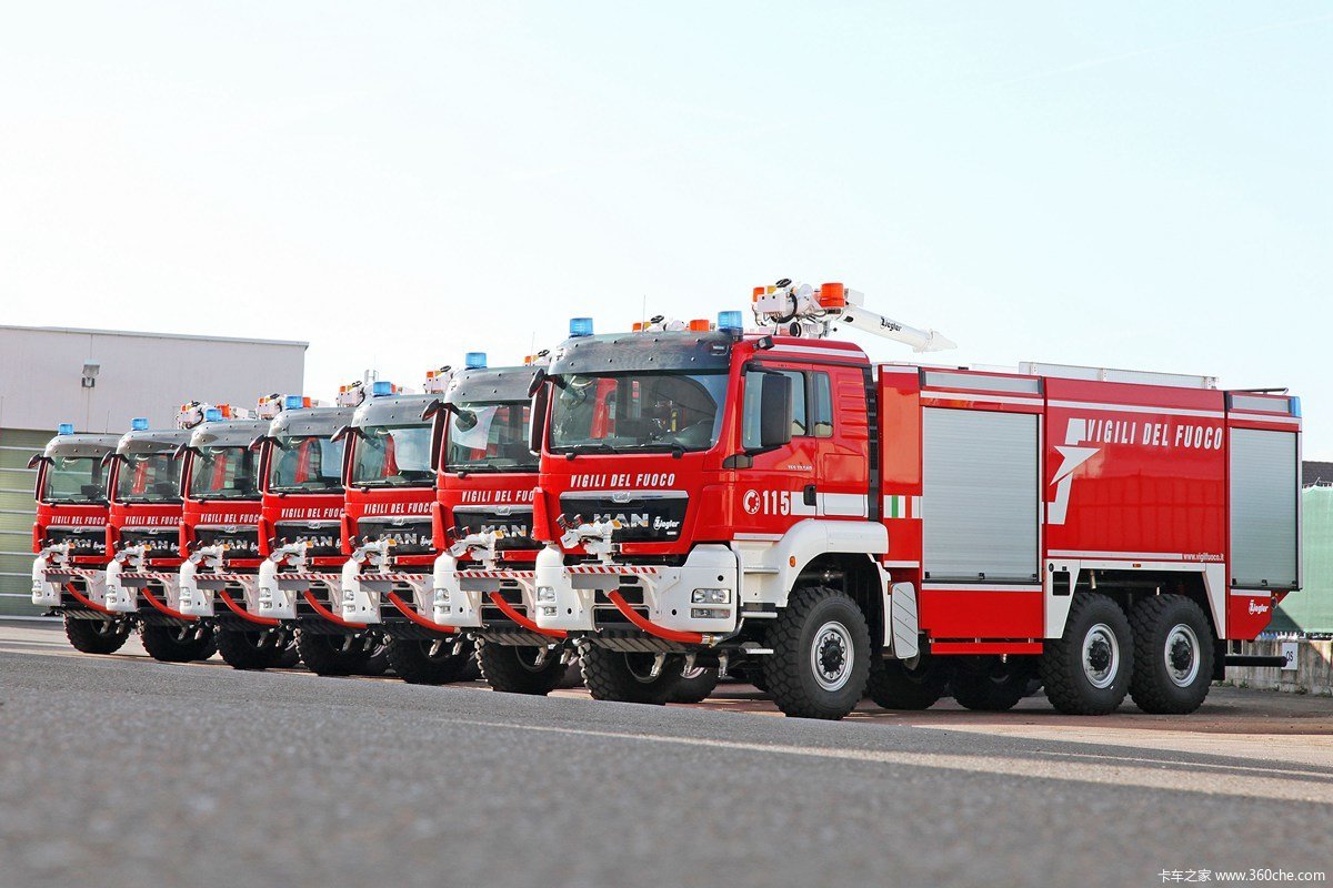 2015汉诺威消防展man追求消防车可靠性图片列表