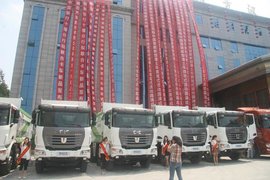 我首款环保渣土车上市