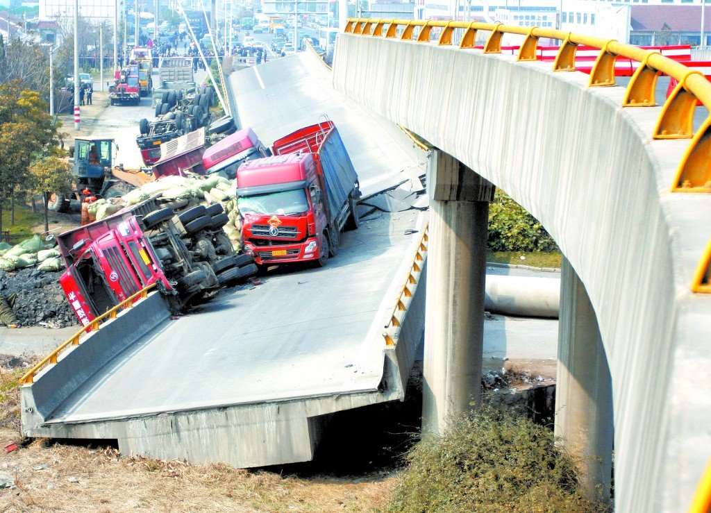 超载还是豆腐渣近年桥塌事件盘点图片列表
