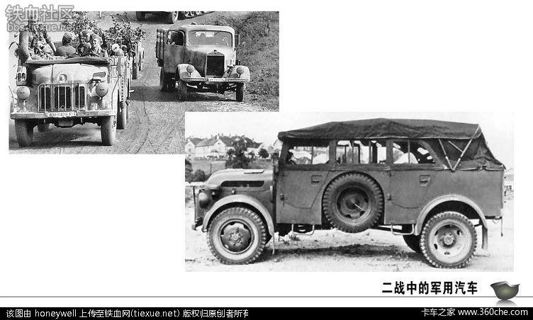 二战中军用汽车彩色图鉴_卡车之家
