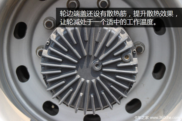 三轴转向的矿区萌兽 GINAF10X6自卸车