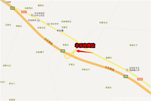 3轴以上货车绕行 连霍古永段收费站维护