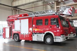 徐工YT22消防车下线