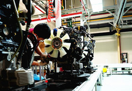 江淮纳威司达超级工厂