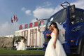 史上最壮观集体婚礼 竟然全是卡车车主