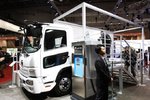 配有两速AMT变速箱 UD展出纯电动中卡
