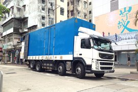 香港偶遇沃尔沃载货车