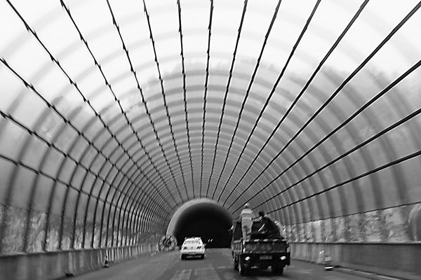 明堂山隧道完工为安徽省最长公路隧道图片列表