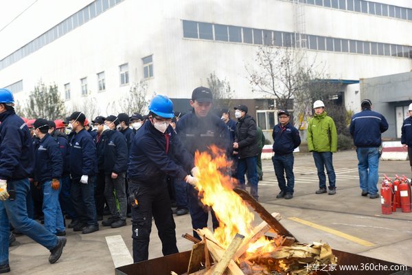 潍坊浩信康迈消防演习