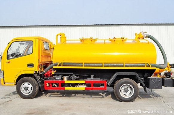 多利卡吸粪车外观评测