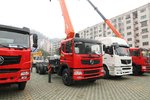 5节臂360度旋转 东风神宇6X4随车吊图解