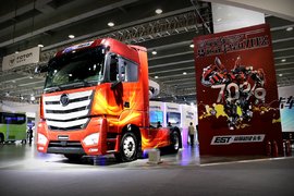 福田欧曼超级卡车广州首秀 靓照抢先看