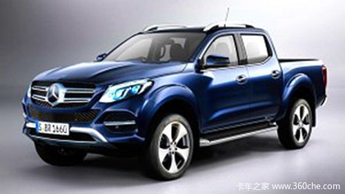不介意和你们玩玩 奔驰再爆新皮卡谍照