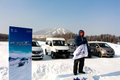轻客还能这么玩 大通V80长白山雪地漂移