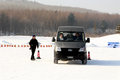 轻客还能这么玩 大通V80长白山雪地漂移
