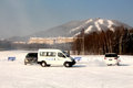 轻客还能这么玩 大通V80长白山雪地漂移