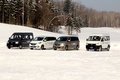 轻客还能这么玩 大通V80长白山雪地漂移